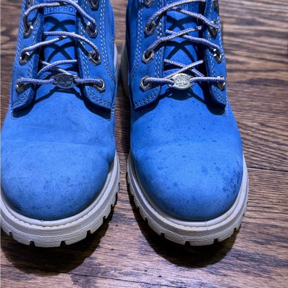 Timberland PRO Blue Low Slee Waterproof Boots Size 6M - Picture 2 of 7